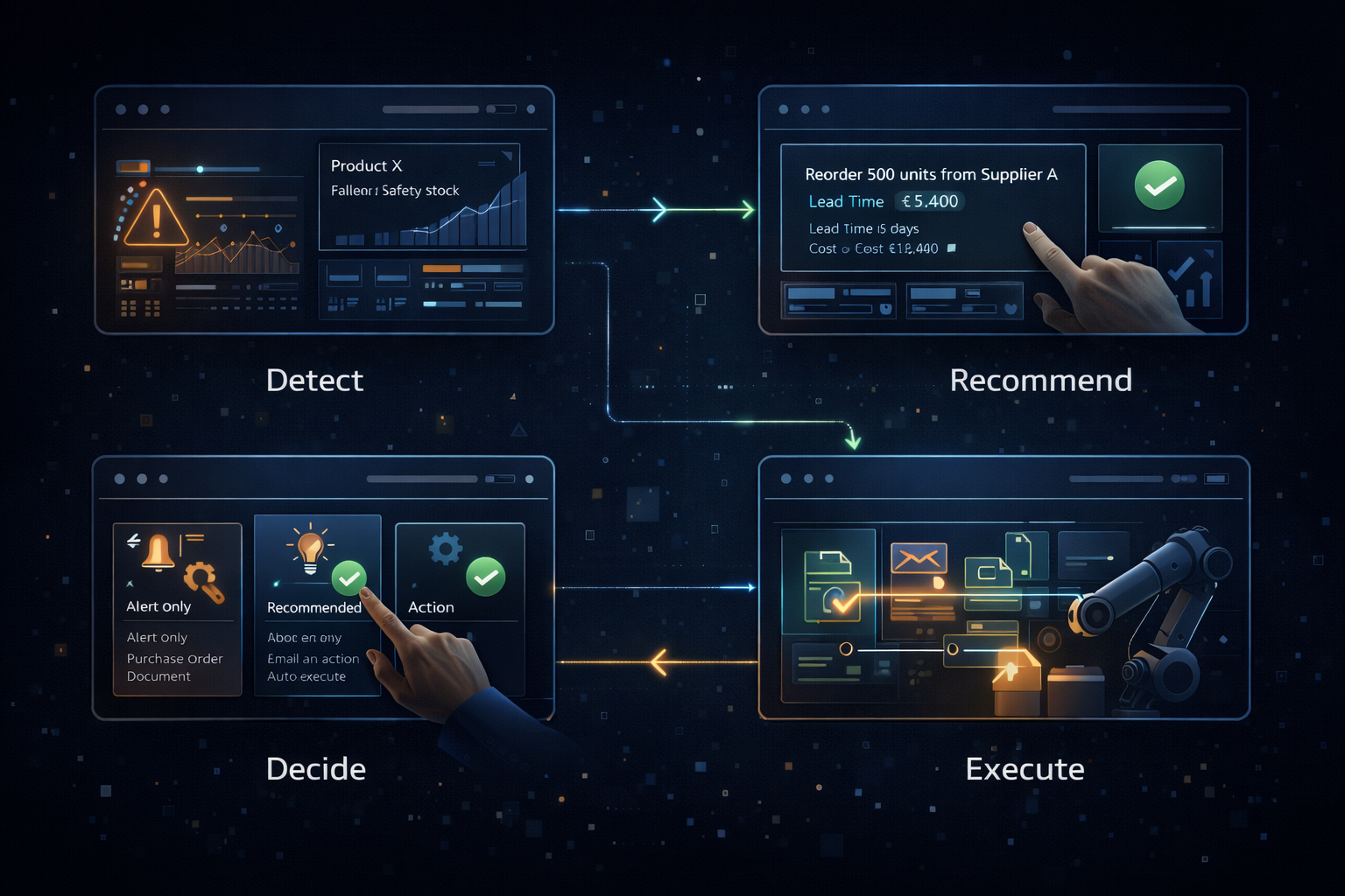Decision Engine - Detect, Recommend, Execute